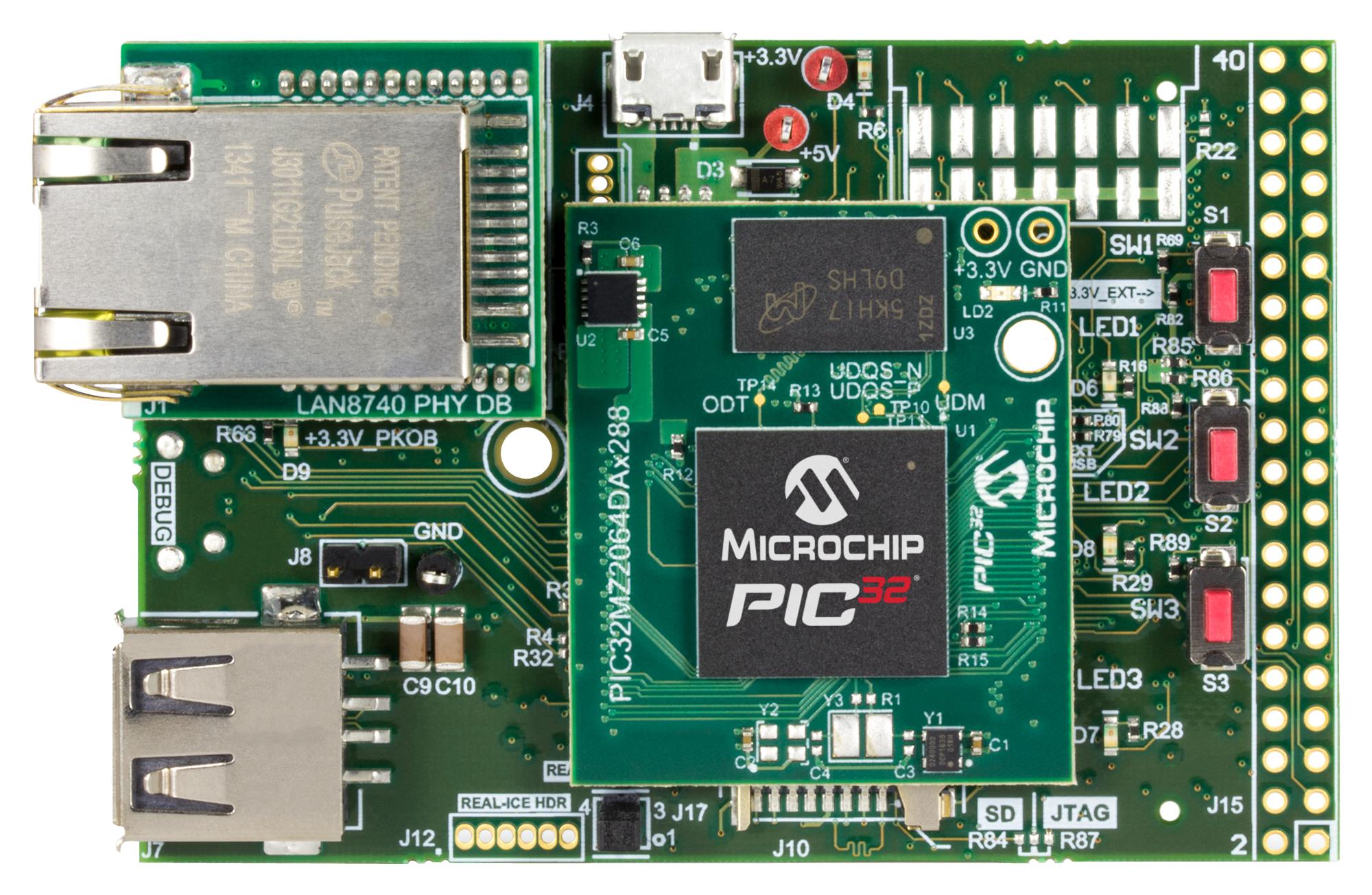 DM320008-C STARTER KIT, PIC 32-BIT MICROCONTROLLER MICROCHIP