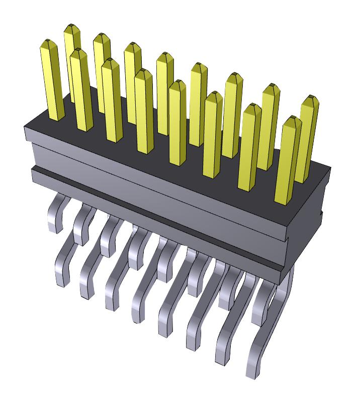 FTSH-108-01-L-DH CONNECTOR, HEADER, 16POS, 2ROW, 1.27MM SAMTEC