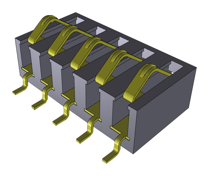 SIB-105-02-F-S-LC CONNECTOR, 5POS, 2.54MM, SMD SAMTEC