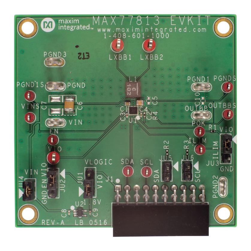 MAX77813EVKIT# EVAL KIT, BUCK-BOOST CONVERTER MAXIM INTEGRATED / ANALOG DEVICES