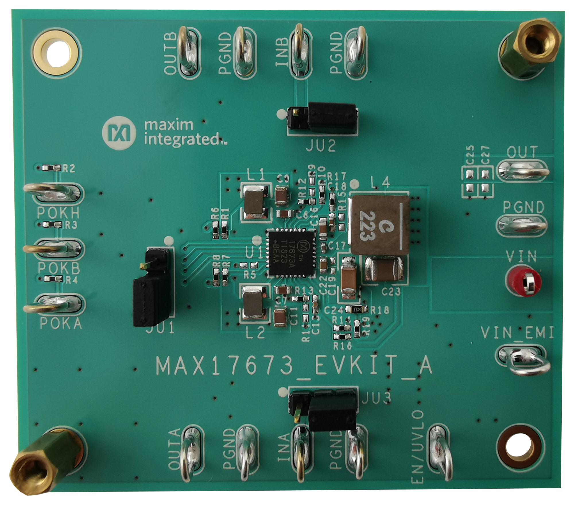 MAX17673EVKIT# EVAL KIT, SYNCHRONOUS BUCK CONVERTER MAXIM INTEGRATED / ANALOG DEVICES