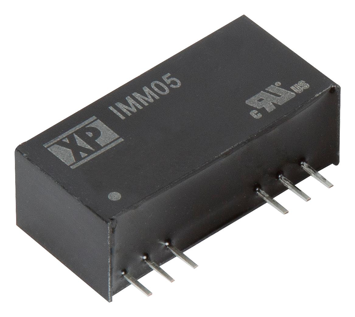 IMM0512D12 DC-DC CONVERTER, 2 O/P, 5W XP POWER