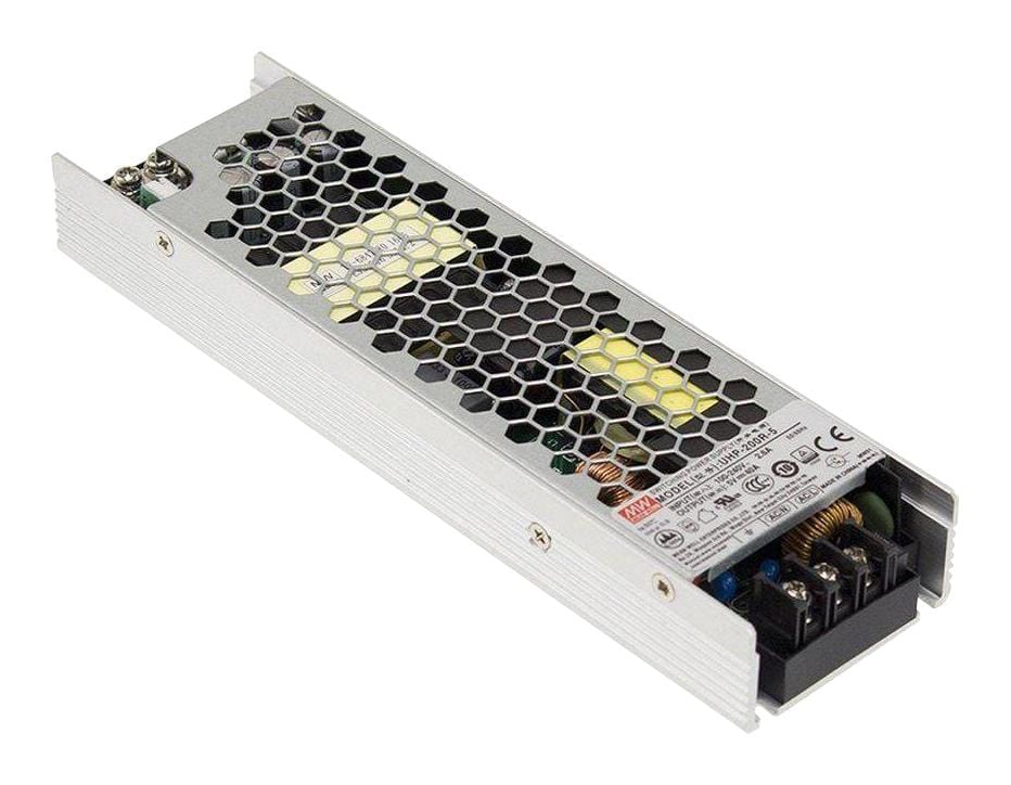 UHP-200R-12 POWER SUPPLY, AC-DC, 12V, 16.7A MEAN WELL