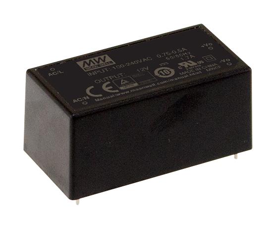 MPM-20-12 POWER SUPPLY, AC-DC, 12V, 1.8A MEAN WELL