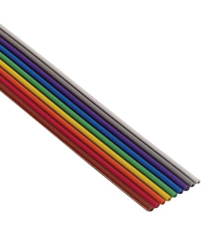 3302/09 RIBBON CABLE, 9COND, 28AWG, 30.5M 3M