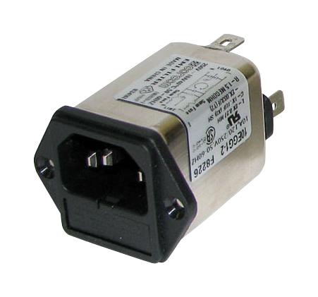 6609116-2 IEC FILTER, MEDICAL, 3A, 250VAC, QC TE CONNECTIVITY