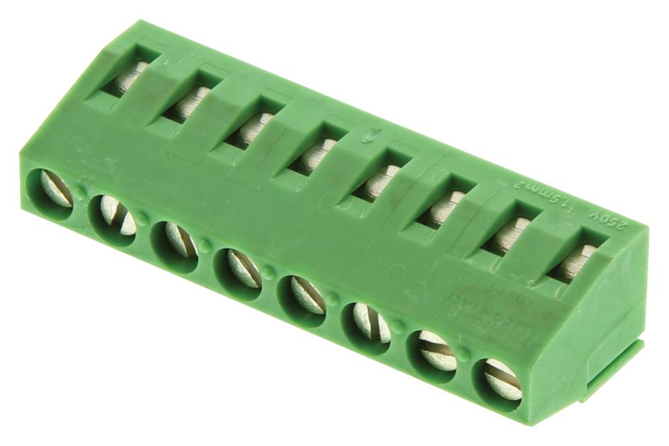 1715789 TERMINAL BLOCK, WIRE TO BRD, 8POS, 14AWG PHOENIX CONTACT