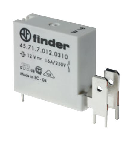 457170240310 POWER RELAY, SPST-NO, 24VDC, 16A, THT FINDER