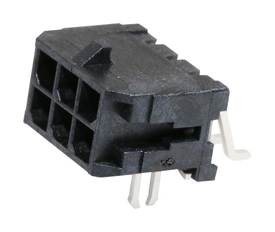 43045-0607 CONNECTOR, HEADER, 6POS, 2ROW, 3MM MOLEX