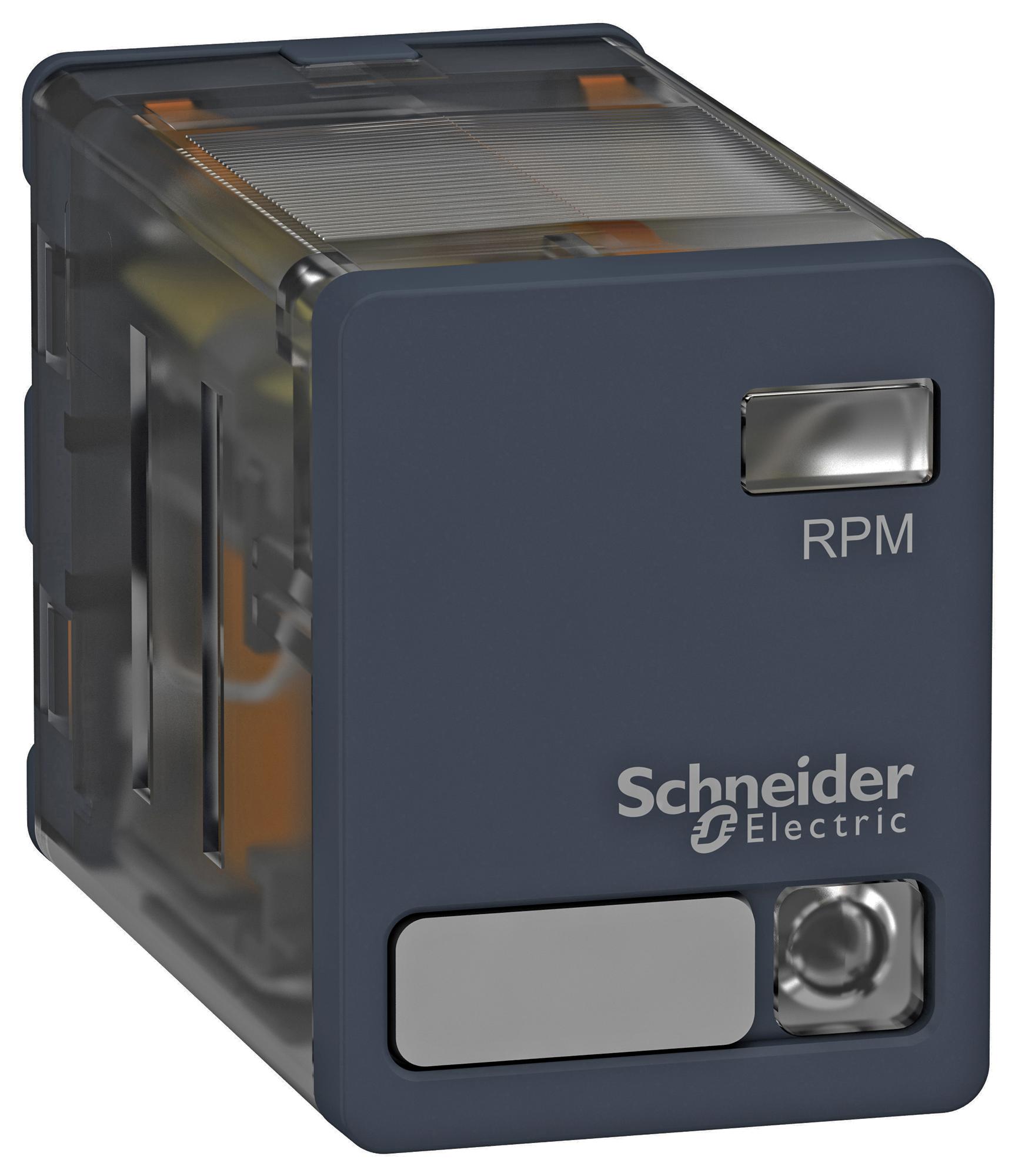 RPM23P7 POWER RELAY, DPDT, 230VAC, 15A, SOCKET SCHNEIDER ELECTRIC
