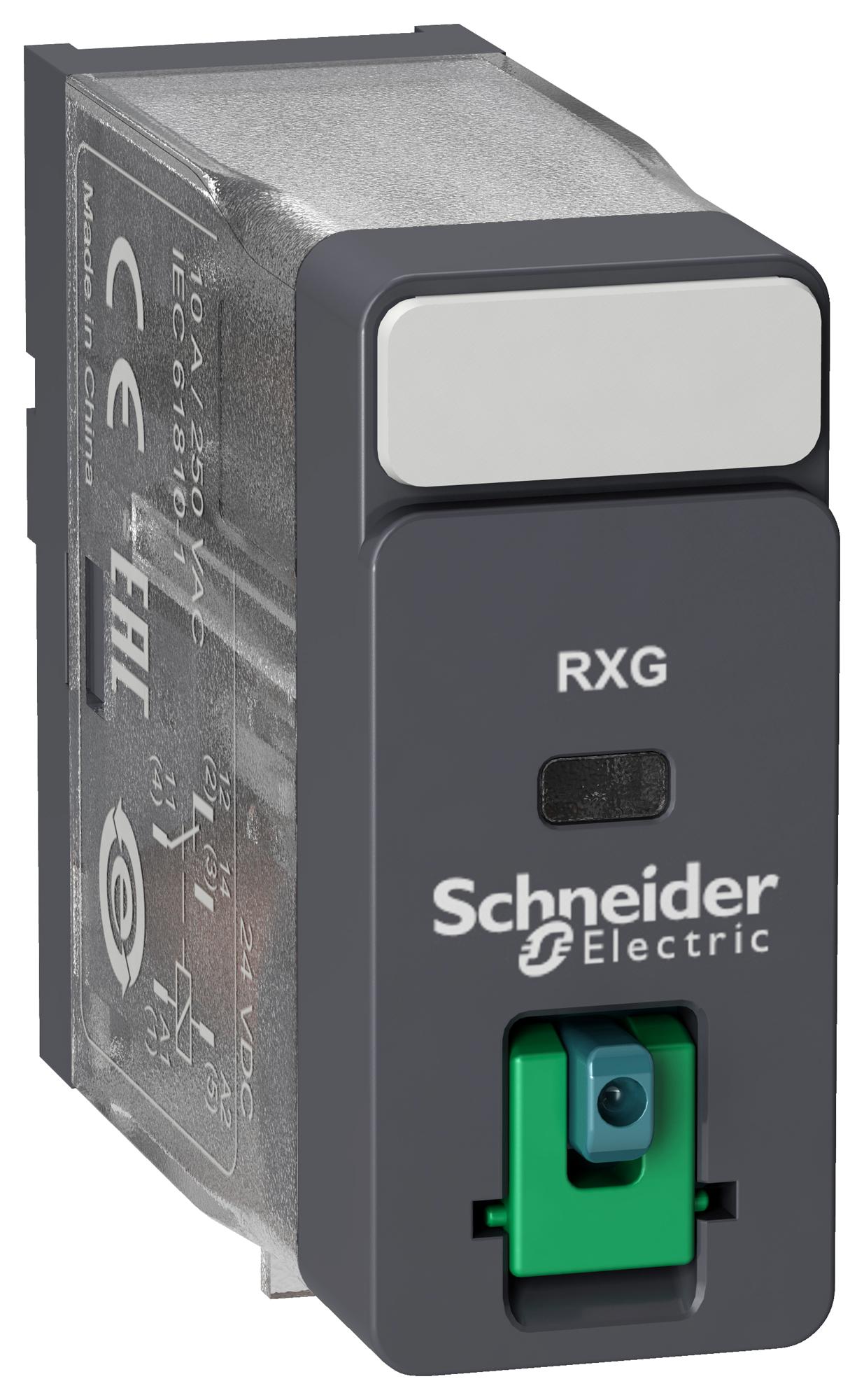 RXG11BD POWER RELAY, SPDT, 10A, 250VAC SCHNEIDER ELECTRIC