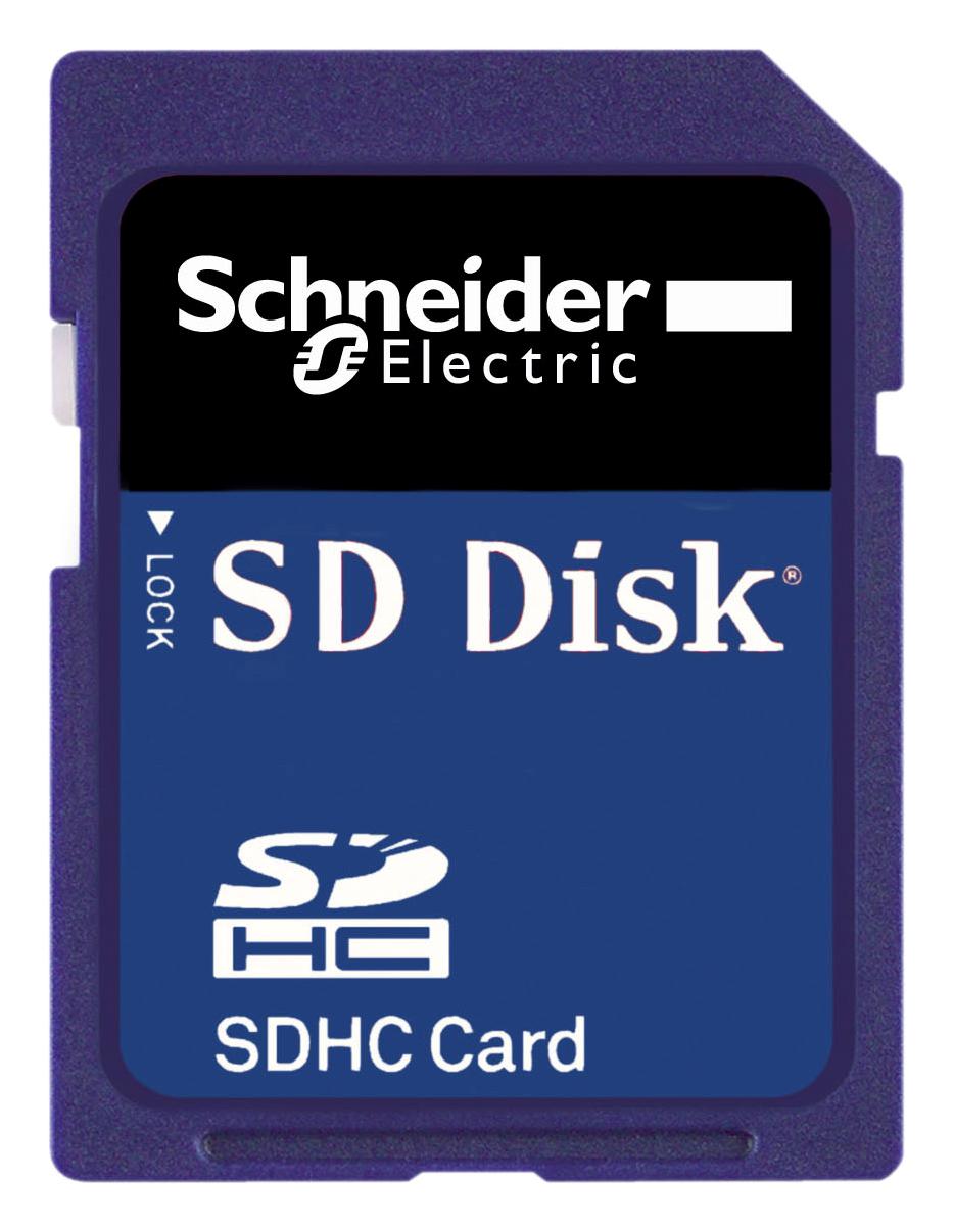 BMXRMS004GPF SDHC MEMORY CARD, 4GB SCHNEIDER ELECTRIC