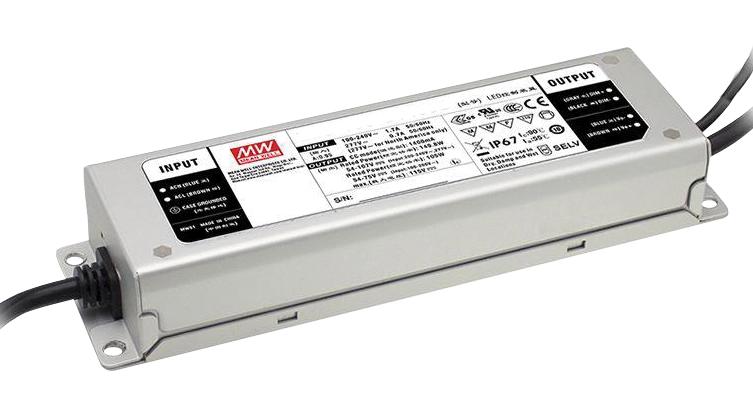 ELG-150-C2100DA3Y LED DRIVER, CONSTANT CURRENT, 151.2W MEAN WELL