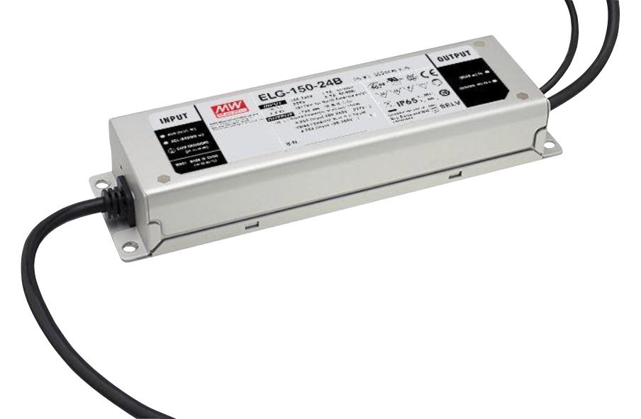 ELG-150-54D2 LED DRIVER, CONST CURRENT/VOLT, 151.2W MEAN WELL