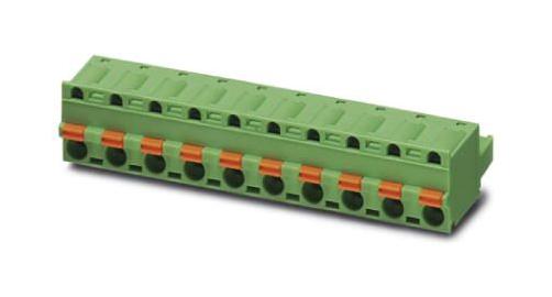 GFKC 2,5/ 2-ST-7,62 TERMINAL BLOCK, PLUGGABLE, 2POS, 12AWG PHOENIX CONTACT