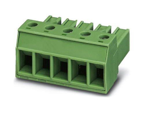 PC 4/ 5-ST-7,62 BK BDWH:L1-R2 TERMINAL BLOCK, PLUGGABLE, 5WAY, BLK PHOENIX CONTACT