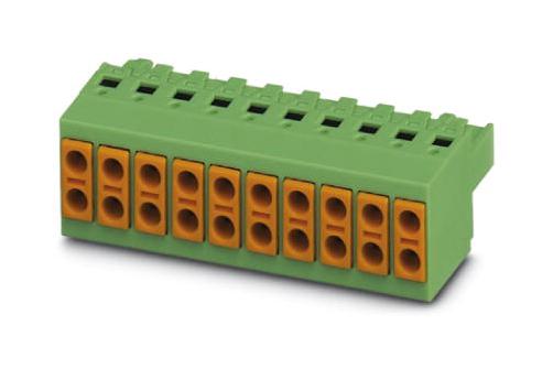 TVFKC 1,5/ 4-ST TERMINAL BLOCK, PLUGGABLE, TWIN BUS/4WAY PHOENIX CONTACT