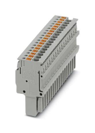 PP-H 1,5/S/18 TERMINAL BLOCK, PLUGGABLE, 18WAY PHOENIX CONTACT