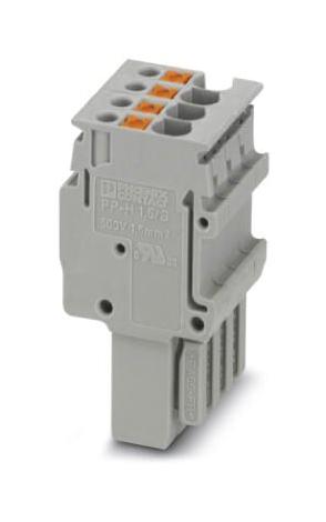 PP-H 1,5/S/4 TERMINAL BLOCK, PLUGGABLE, 4WAY PHOENIX CONTACT