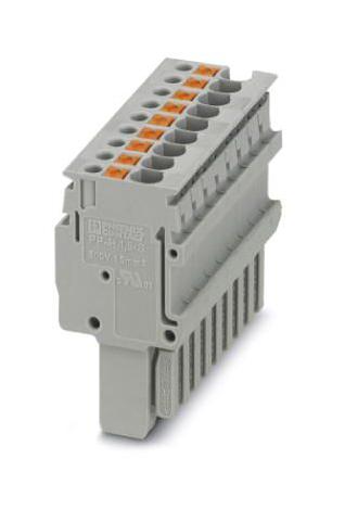 PP-H 1,5/S/9 TERMINAL BLOCK, PLUGGABLE, 9WAY PHOENIX CONTACT