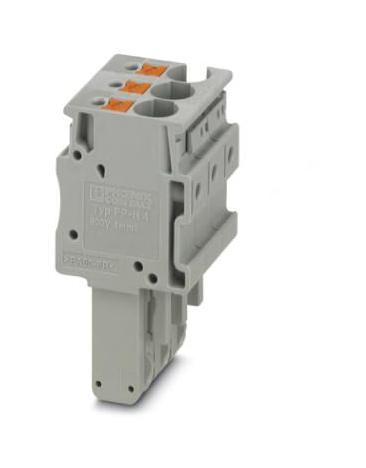 PP-H 4/ 3 TERMINAL BLOCK, PLUGGABLE, 3WAY PHOENIX CONTACT