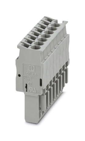 SP 2,5/ 8 TERMINAL BLOCK, PLUGGABLE, 8WAY PHOENIX CONTACT