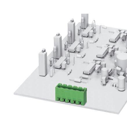 MSTBVA 2,5/ 5-G-5,08 GY TERMINAL BLOCK, HEADER, 5WAY, TH PHOENIX CONTACT