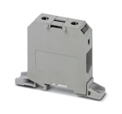 UKH  50-F DINRAIL TERMINAL BLOCK, 2WAY, 00AWG, GRY PHOENIX CONTACT