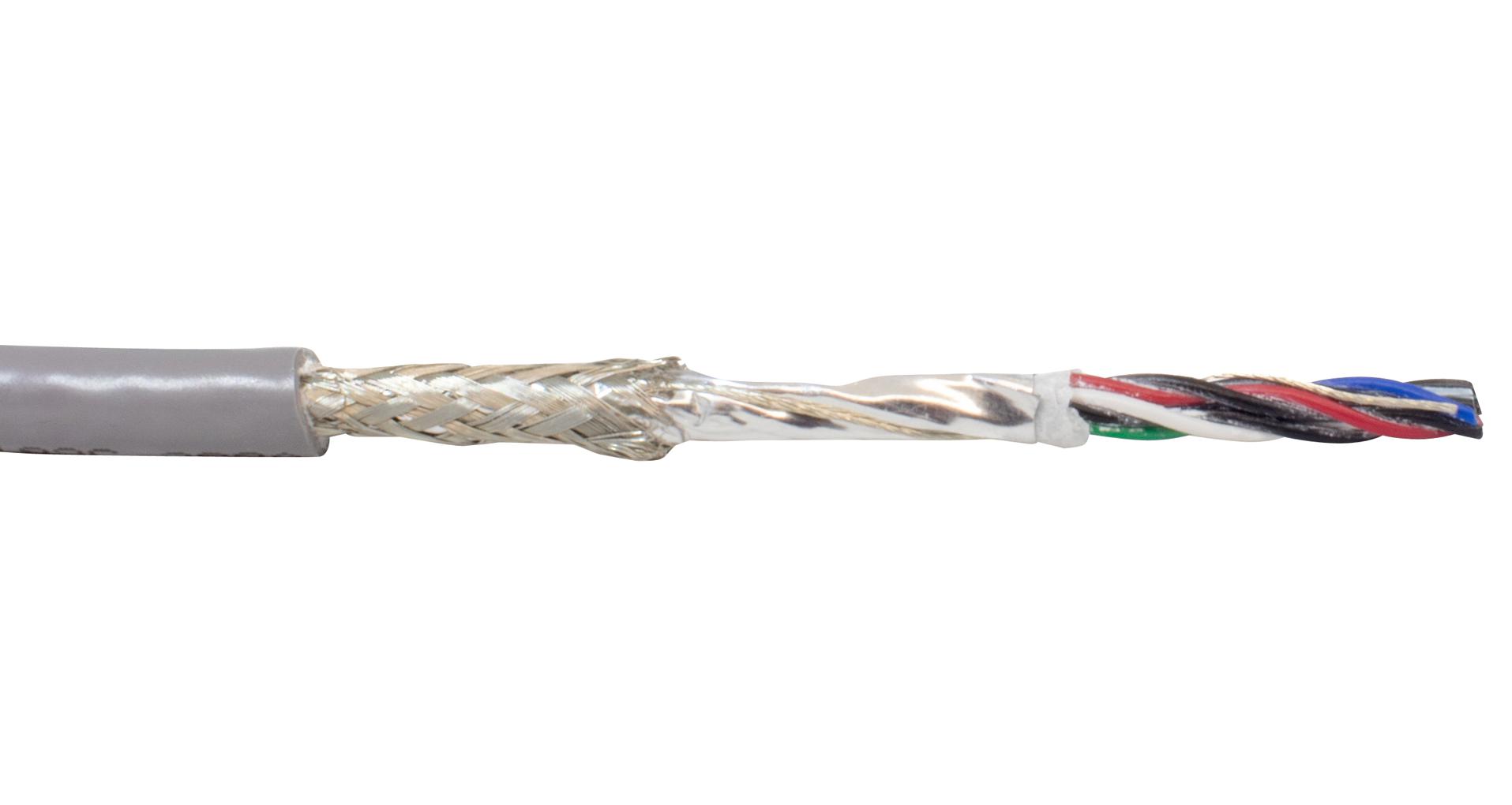 86401CY SL001 SHLD MULTIPAIR, 1 PAIR, 28AWG, 305M ALPHA WIRE