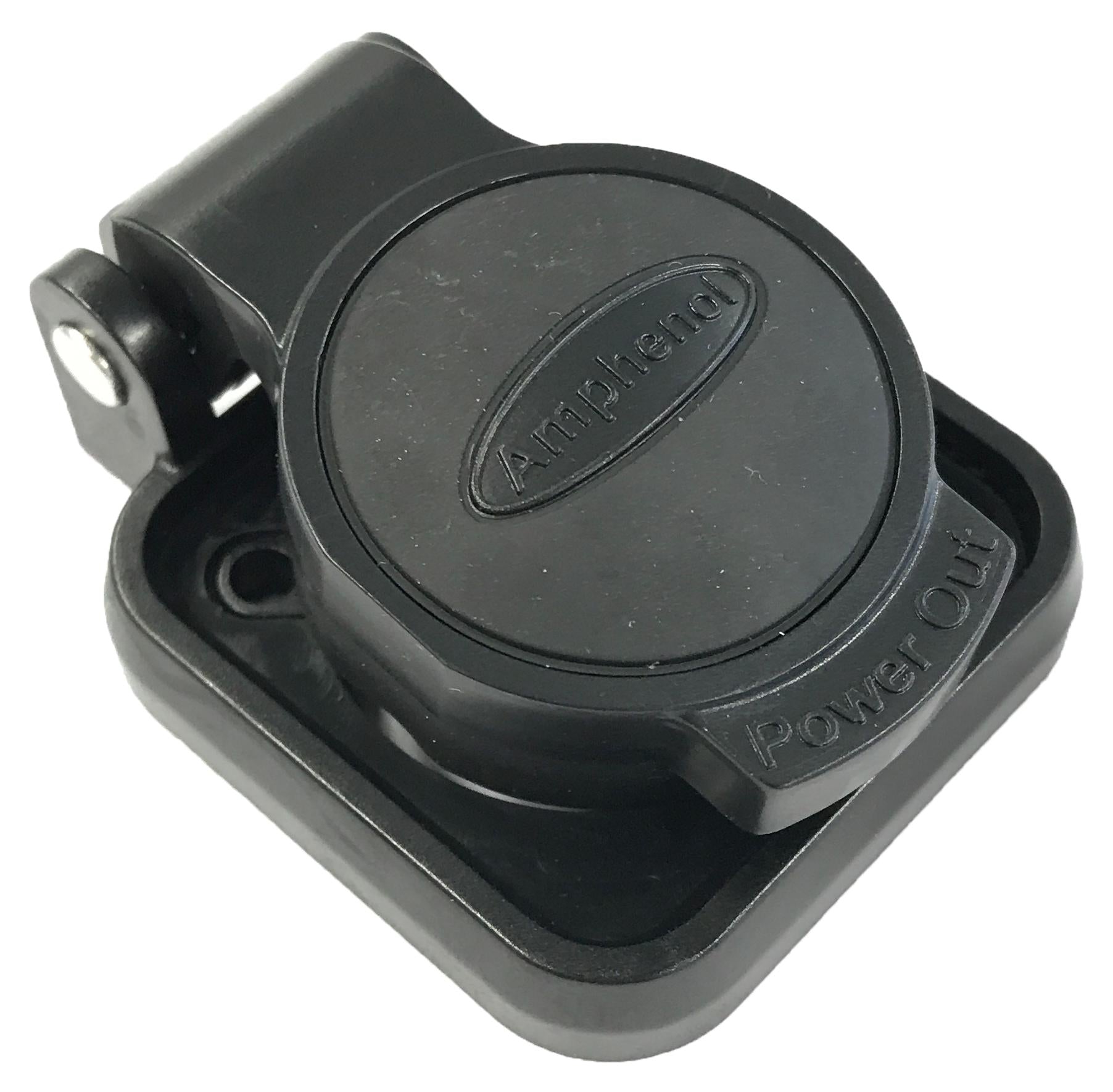 HPT-CAPSF SELF CLOSING CAP, PA66 GF, BLACK AMPHENOL