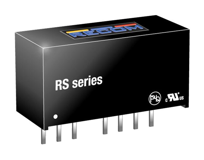 RS-2405S/H2 DC-DC CONVERTER, 5V, 0.4A RECOM POWER