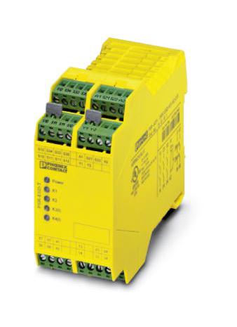 PSR-SCP- 24DC/ESD/5X1/1X2/ T 1 SAFETY RELAY, 3PST/SPST/DPST, 24VDC, 6A PHOENIX CONTACT