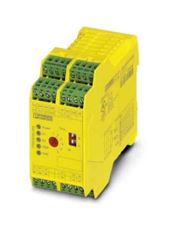 PSR-SPP-24DC/ESD/5X1/1X2/300 SAFETY RELAY, 3PST/SPST/DPST, 24VDC, 6A PHOENIX CONTACT
