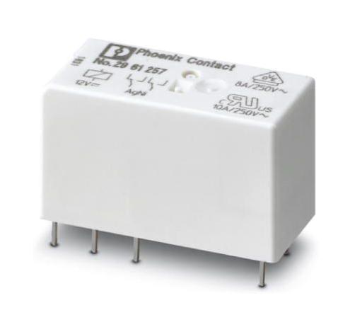 REL-MR- 12DC/21-21 POWER RELAY, DPDT, 3A, 250A PHOENIX CONTACT