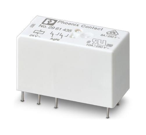 REL-MR- 24AC/21-21 POWER RELAY, DPDT, 3A, 250A PHOENIX CONTACT