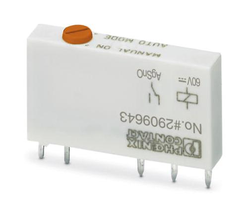 REL-MR- 60DC/21/MS POWER RELAY, SPDT, 3A, 250A PHOENIX CONTACT