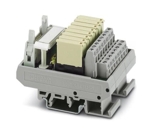 UMK- 8 RM/MR-G24/ 1/PLC MULTIPLE RELAY MODULE, SPST-NO, 3A, 250V PHOENIX CONTACT