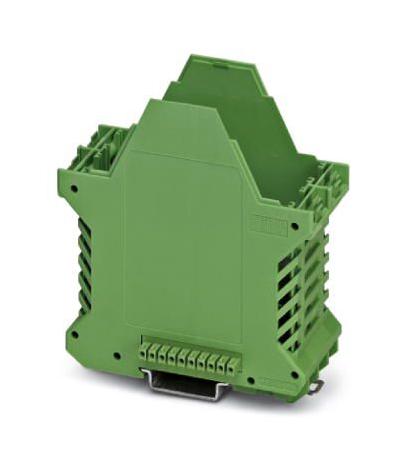 ME 45 UT BUS/10 GN DIN RAIL HOUSING, LOWER, POLYAMIDE, GRN PHOENIX CONTACT