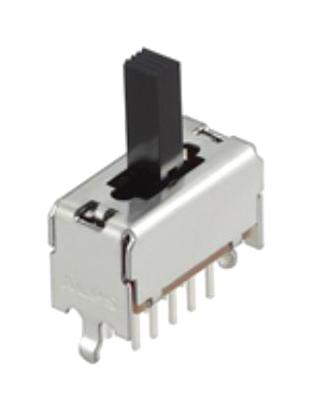 SSSF025100 SLIDE SWITCH, DP3T, 0.1A, 30V, THT ALPS ALPINE