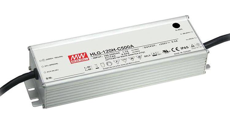 HLG-120H-42 LED DRIVER, CONST CURRENT/VOLT, 121.8W MEAN WELL