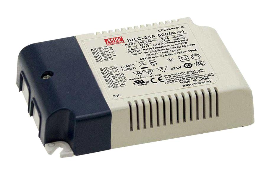IDLC-25A-700 LED DRIVER, AC/DC, CONST CURRENT, 25.2W MEAN WELL