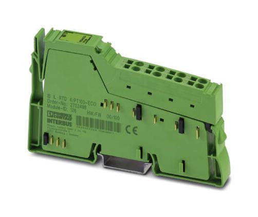 IB IL RTD 4/PT100-ECO INLENE TERMINAL, 0.0073A, 24VDC PHOENIX CONTACT