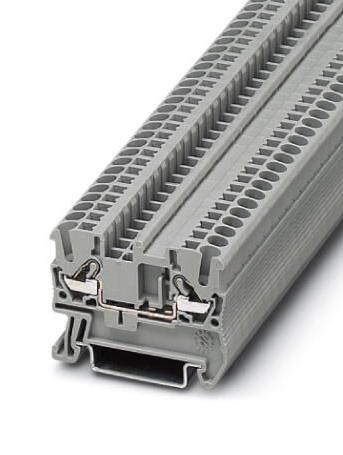DT 2,5 DIN RAIL TB, CLAMP, 2POS, 24-12AWG PHOENIX CONTACT