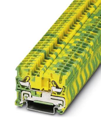 DT 2,5-PE DIN RAIL TB, CLAMP, 2P, 24-12AWG PHOENIX CONTACT