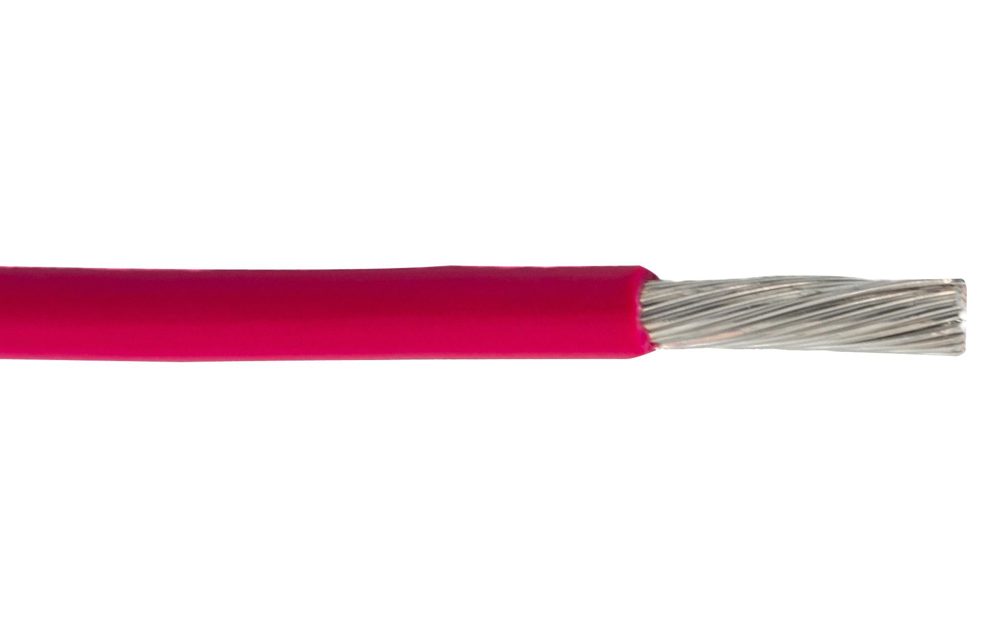 67050 RD HOOK-UP WIRE, 0.5MM2, RED, PER M ALPHA WIRE