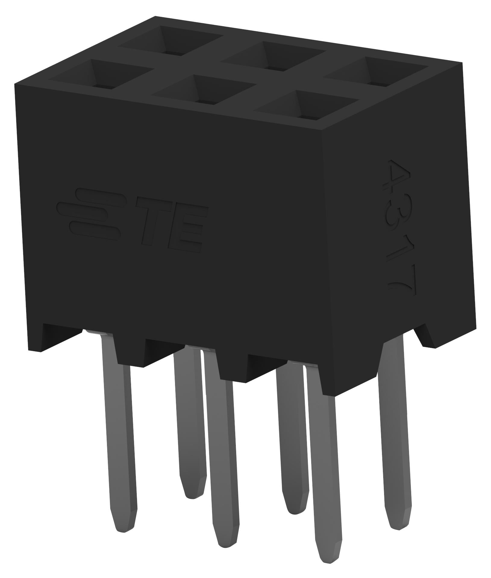 2314820-6 CONNECTOR, RCPT, 6POS, 2ROW, 2MM TE CONNECTIVITY