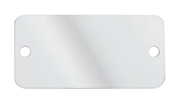 MMP350W17-Q-M MARKER PLATE, STAINLESS STEEL, NATURAL PANDUIT