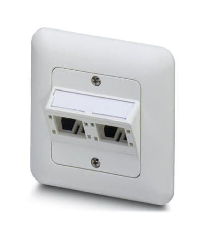 VS-TO-IW-2-F-9010 TERMINAL OUTLET, 2 SLOTS, IP20, PC+ABS PHOENIX CONTACT