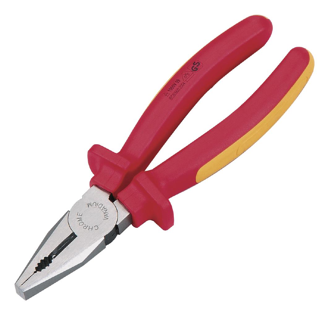 MP002057 PLIER, VDE, COMBINATION, 8", CRV STEEL MULTICOMP PRO