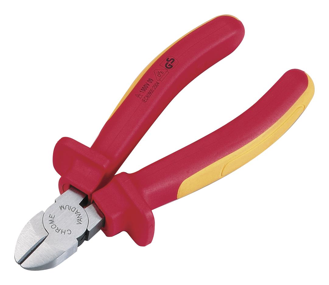 MP002064 PLIER, VDE, DIAGONAL CUT, 8", CRV STEEL MULTICOMP PRO